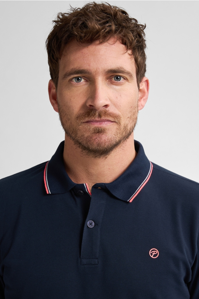 KLASSIEKE POLO WAVE M ROS POL003 5178 NAVY BLUE